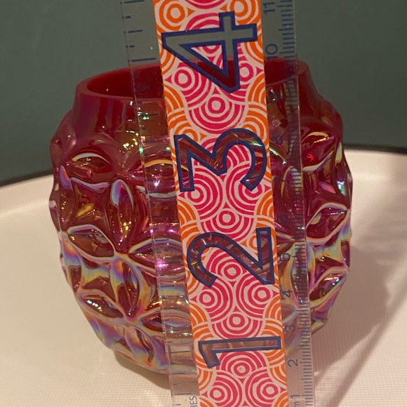 Glass Eye Studio Sea Haven Cherry Blossom Votive Hand Blown - Picture 5 of 8